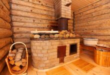Photo of Сауна из кирпича